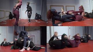4-Way Ninja Bondage Wrestling Tournament with VeVe Lane, Goddess Talia, Kami, and Big Boss Blaze (March 2024)