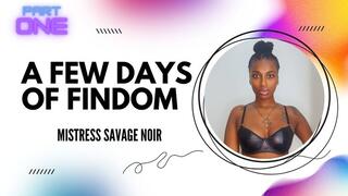 A Few Days of Findom! Part 1