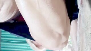 Crushing you with beautiful wrinkled soles (1)