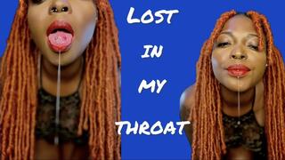 Lost in my throat