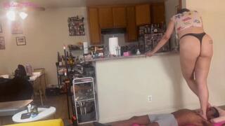 6ft Goddess Throat Trample Gag