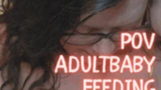 Adultbaby POV Feeding Time & Nap 720p