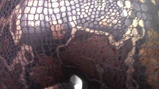 Snakeskin Ass Charm JOI