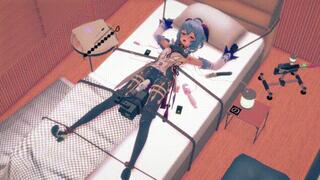 Ganyu Bondage and Vibrator Orgasm Control