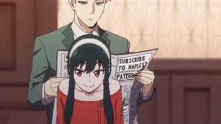 2 2D anime animations by spy family