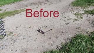 Car Drive Over Crush - 1 - Slowmotion