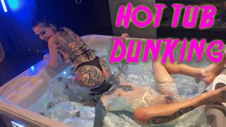 Hot Tub Dunking ft Mistress Demoness Luna Maz Morbid - ass worship feet femdom