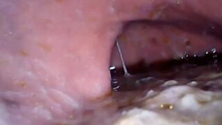 Lots of sushi and exploration Microcamera - Extreme Vore video 4K