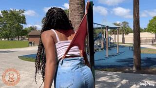 Black Lust Kitty's Playground Hanging Wedgie