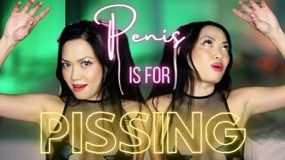 Penis is for Pissing