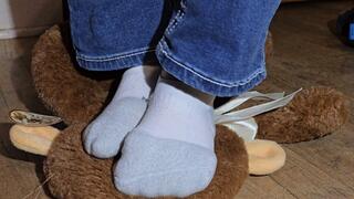 Stuffed toy sock smother