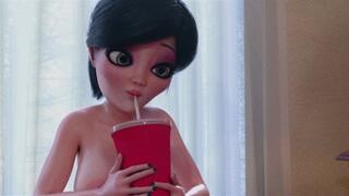 Step Mother & Step Sisters Intimate DP • 3D STEP Fantasy Threesome (English Voices)