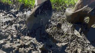 Jannette and her dirty 10 cm heelsSD