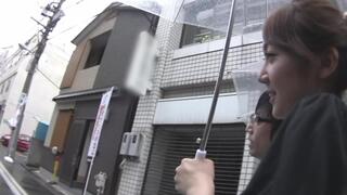 Adorable Japanese cutie munches a hard dick in a car