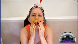 Egg-to-Nose Sneezing N Other Experiments: Weird Nose Fetish (Spatial Video)