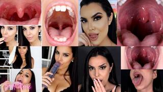 Maria's favorite mouth fetish videos ~ Sweet Maria