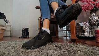 Katherine sneakers and socks fetish Queen