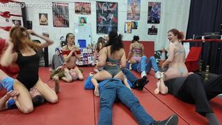 Mixed Wrestling Party Mar 24 Part 1