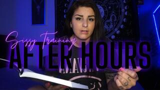 Sissy Training After Hours