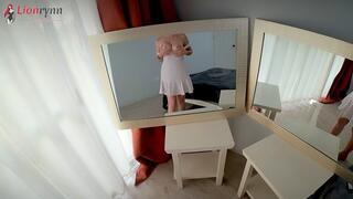 FPOV POV Amateur dildo masturbation, Squirt, Lionrynn