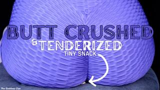 Butt Crushed and Tenderized Tiny Snack - HD - The Goddess Clue, Giantess Crush, Vore, Shrunken Man and Ass Fetish