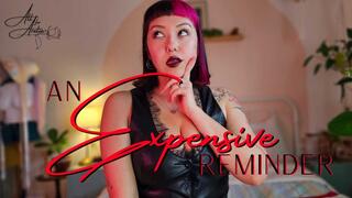 An Expensive Reminder