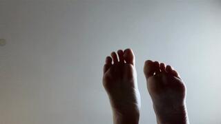 Underneath Goddess Feet - A beautiful view of goddess Lilith Taureans feet