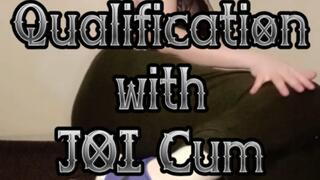 Footbitch Qualification JOI Cum Countdown