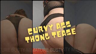 Curvy Ass Worship and Thong Tease 1080p