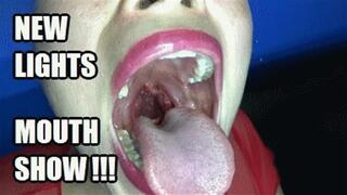 MOUTH FETISH 240211KSAR2 SARAI TESTING NEW LIGHTS IN HER OPEN WIDE MOUTH (LOW DEF VERSION) + FREE SHOW SD MP4
