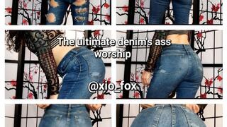 The ultimate demin ass worship