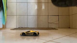 Stomping Toy Car