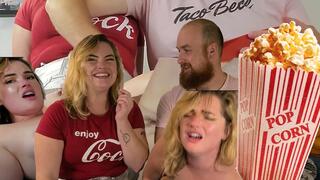 Movie Night Ends in Cream Pie