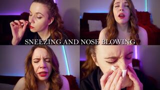 SNEEZING AND NOSE BLOWING