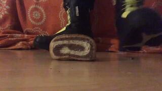 Stomping a Piece of Cake