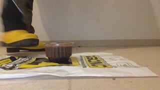 Worker stomping some Food 2