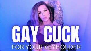 Gay Cuck for Your Keyholder - Jessica Dynamic