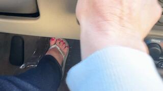 Oldsmobile Barefoot Driving