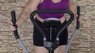 Sweat fetish workout