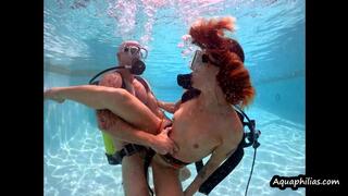 Aquaphilias- Mya Pleasure- She Handles the Handyman Underwater