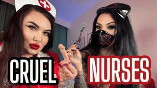 Severe CBT on your tiny dick by 2 cruel nurses | Mistress Karino, Demoness Luna