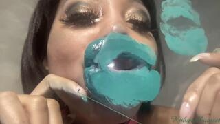 RubyDollLipz's XL Doll Lips+Green Glass Kisses