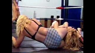 Woman'sThrow Back Pro Wrestling From Nashville In Spandex Suits And Boots (Volume 5, Match 2)