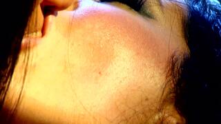 Big boobed lesbians have a sexy time with a dildo