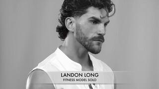 Fashion Model Landon Long BTS Nude Solo