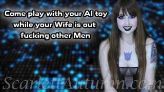 Play with your fembot while your Wife fucks other cocks - MP4 HD 1080p