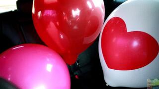 Runaway Valentine's Day Party Balloons