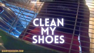 Giantess Crew – CJ – CLEAN MY SHOES