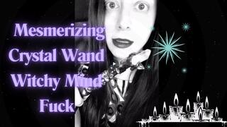 Mesmerizing Crystal Wand Witchy Mind Fuck