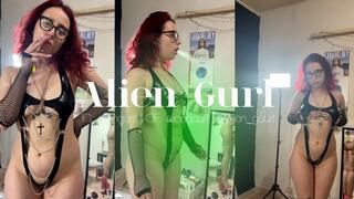 Smoking Girl has a Slutty Behavior | Alien Girl